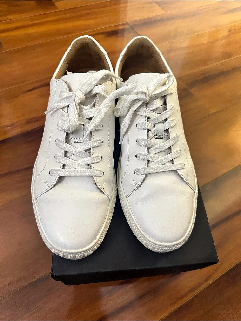 NIKLAS New Niklas Sneaker Leather-Look White Sneakers US 8